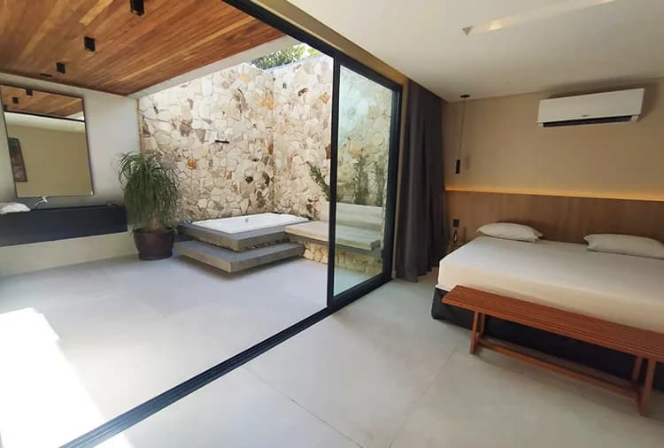 Suíte Open Prime, no Motel Up