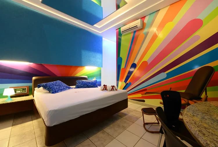 Suíte Sensual 17 - Psicodélica, no Ele & Ela Motel