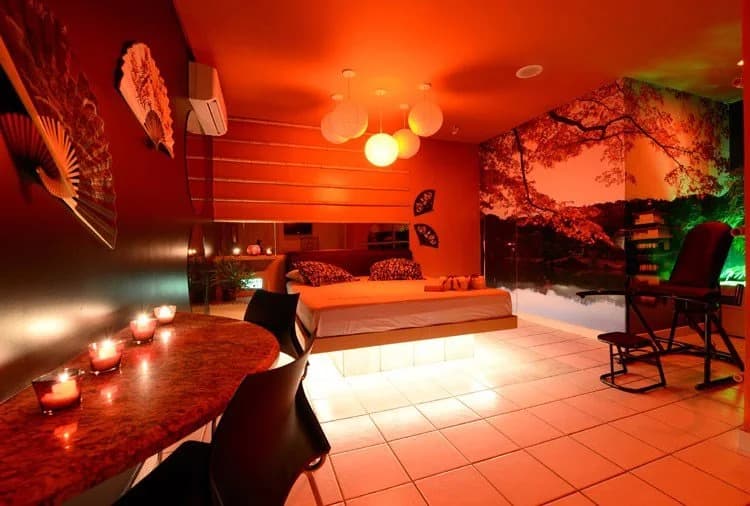 Suíte Paixão Oriental 35, no Ele & Ela Motel