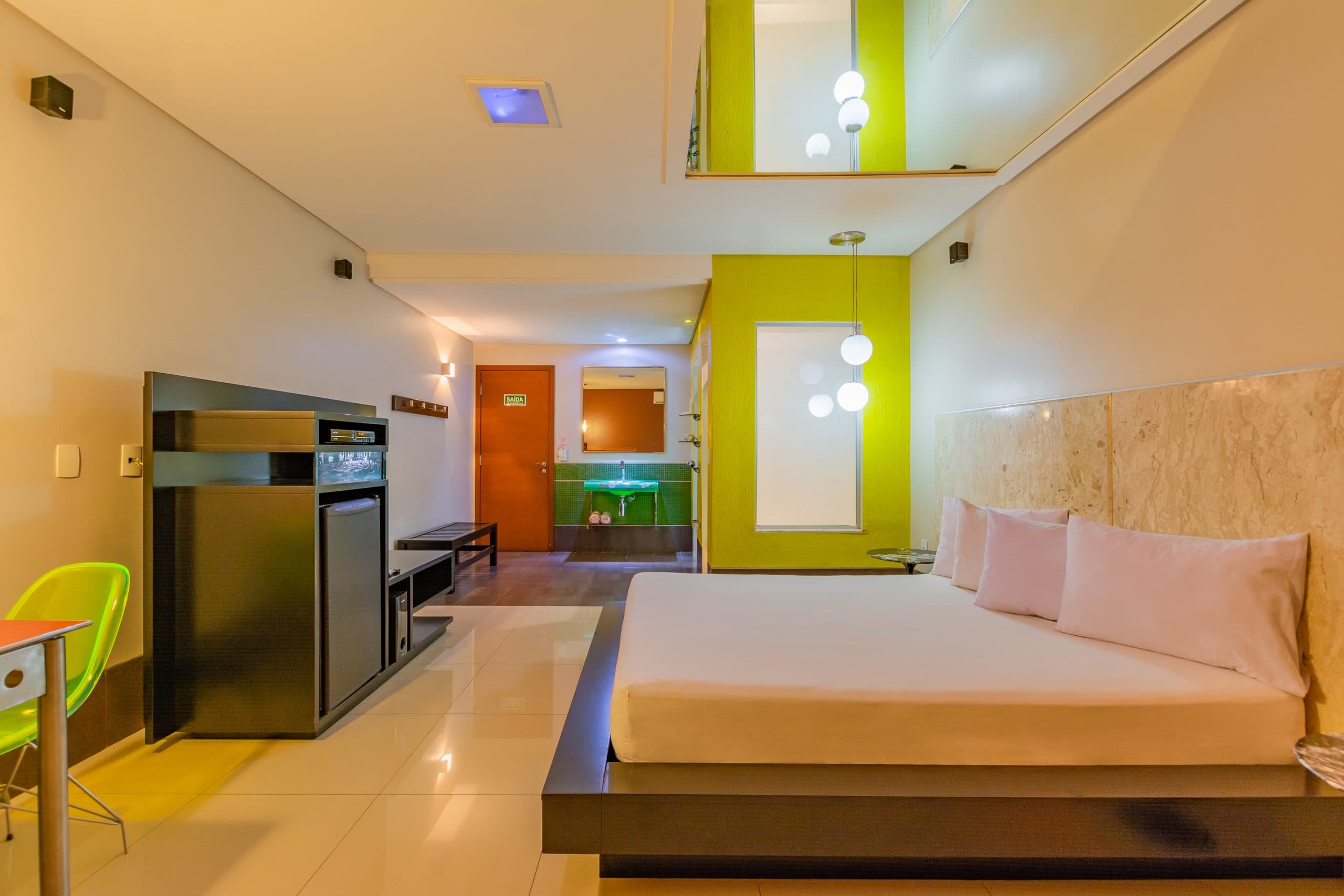 Suíte Tahiti, no Assahi Motel