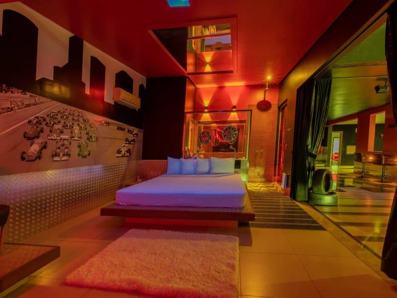 Suíte Fórmula 1, no Assahi Motel
